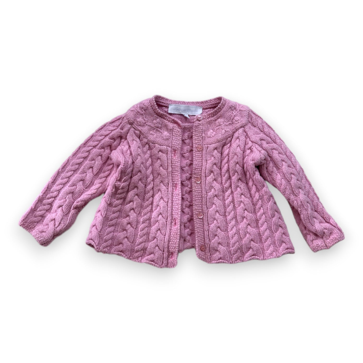 TARTINE & CHOCOLAT - Cardigan rose - 18 mois