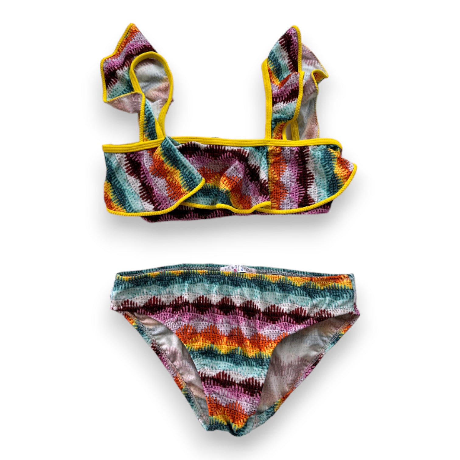 NESSI BYRD - Maillot de bain 2 pièces multicolore - 8 ans