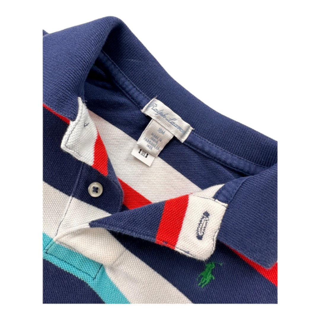 RALPH LAUREN - Combinaison à rayures multicolore - 18 mois