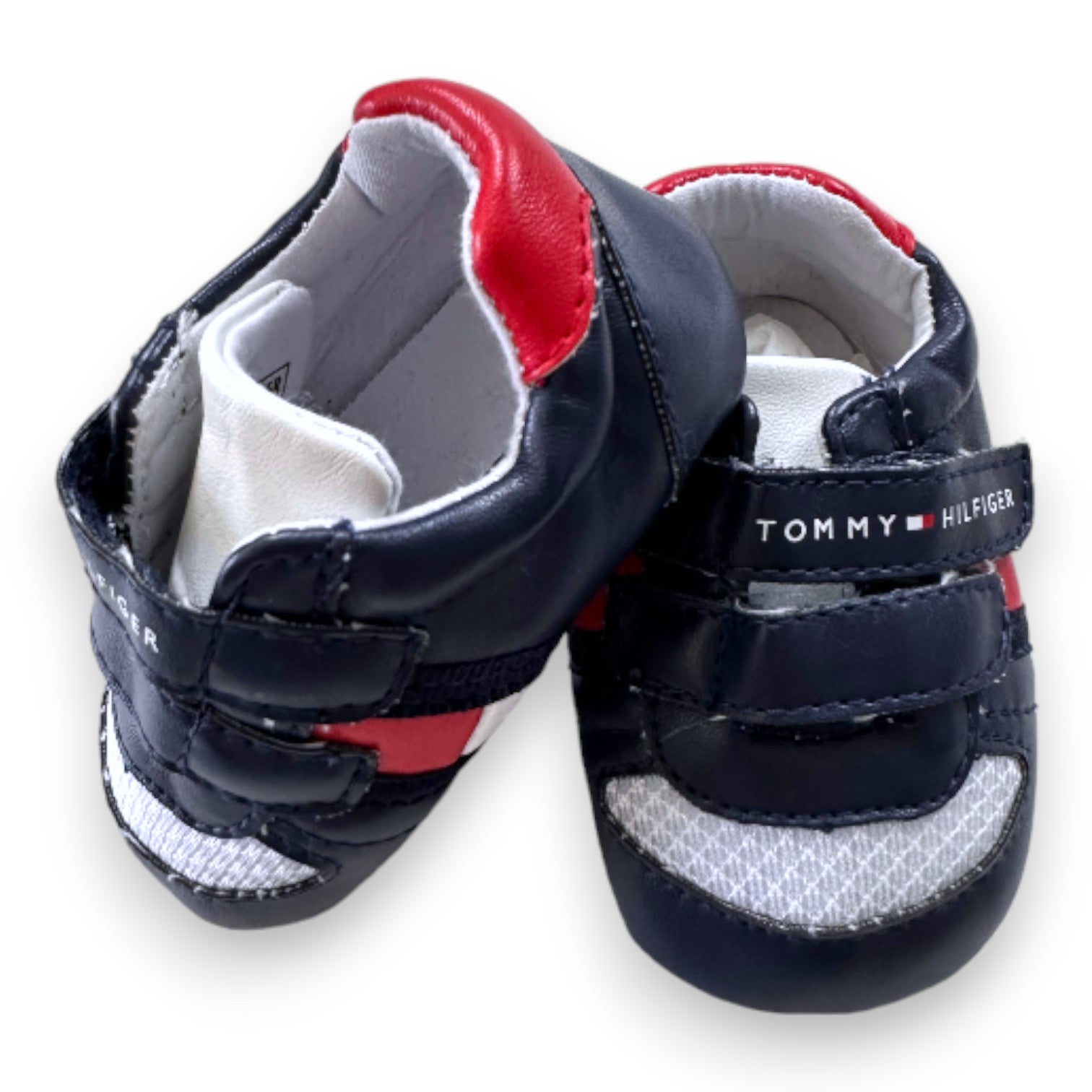 TOMMY HILFIGER  - Baskets bleus et rouges - 16