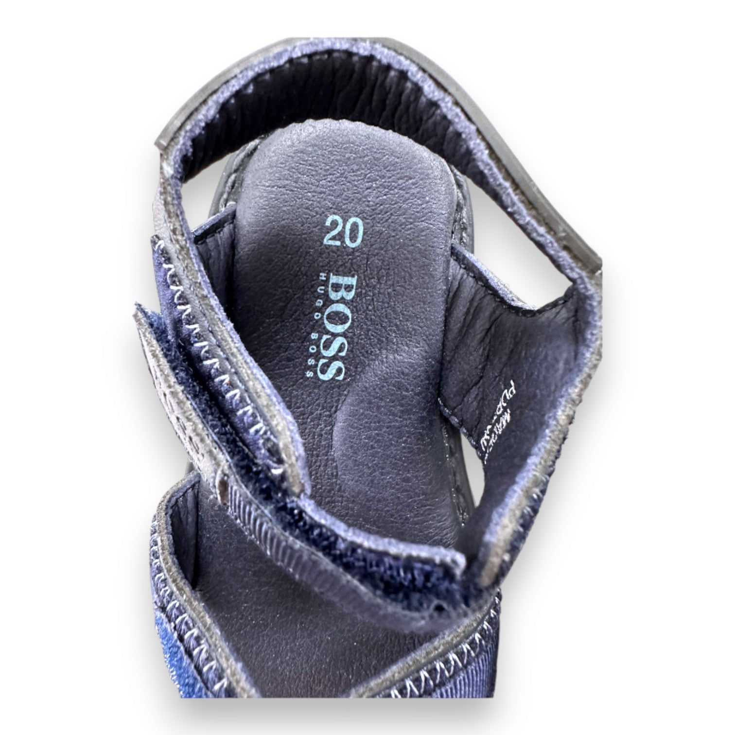 HUGO BOSS - sandales bleu marines - 20