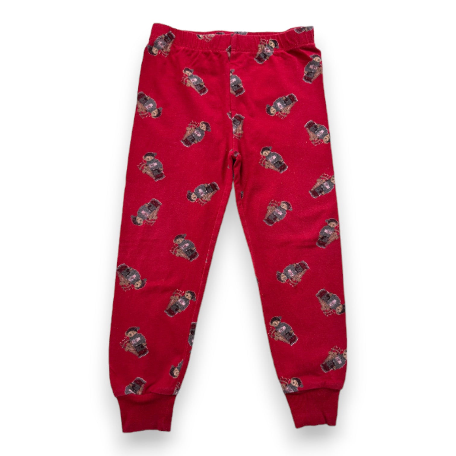 RALPH LAUREN - Bas de pyjama rouge avec imprimés oursons - 3 ans