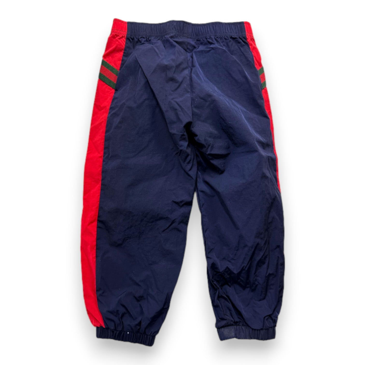 GUCCI - Pantalon de jogging bleu et rouge - 3 ans
