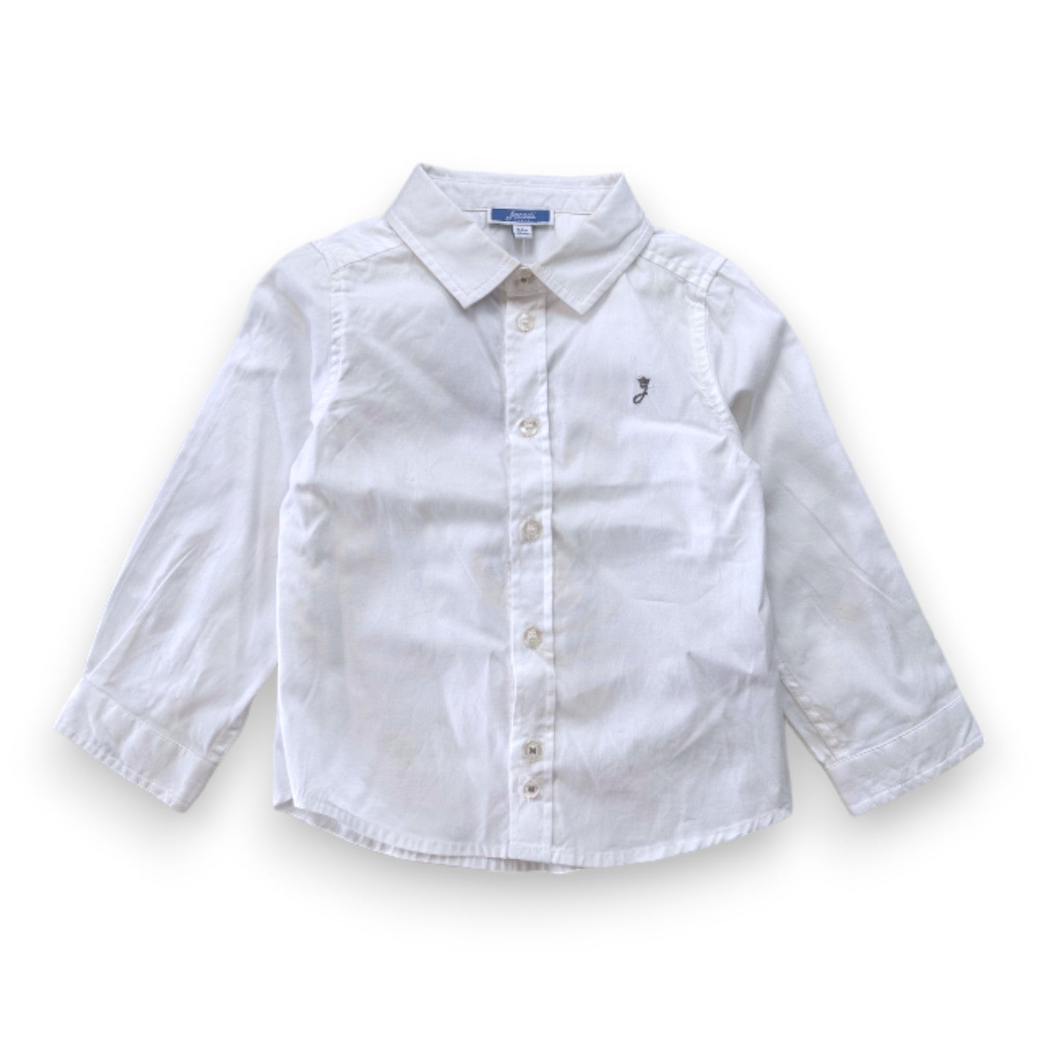 JACADI - Chemise blanche - 2 ans