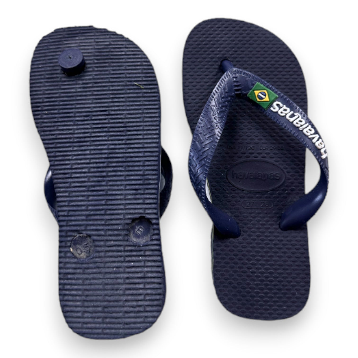 HAVAIANAS - Tongs bleu marines - 27