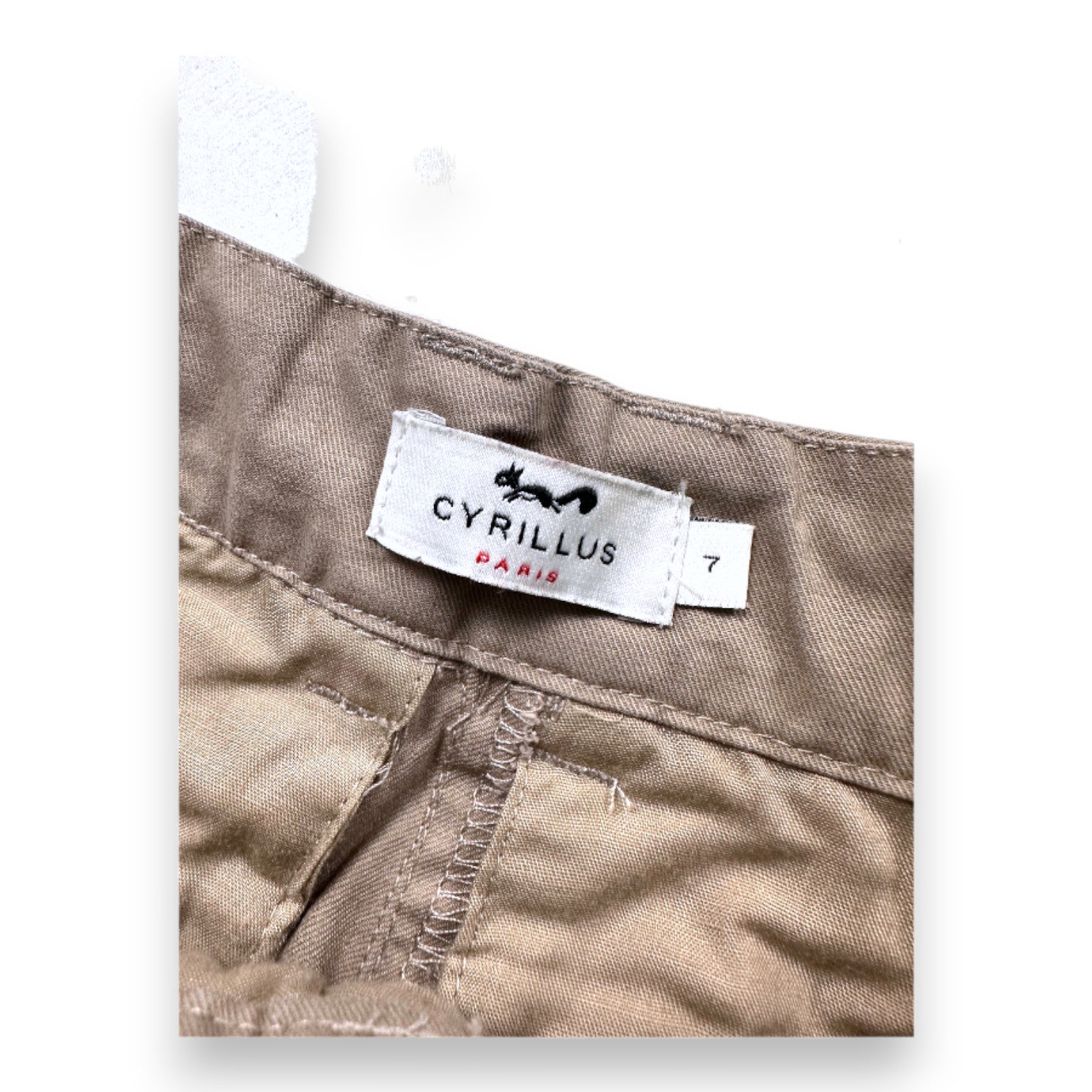 CYRILLUS - Pantalon beige - 7 ans