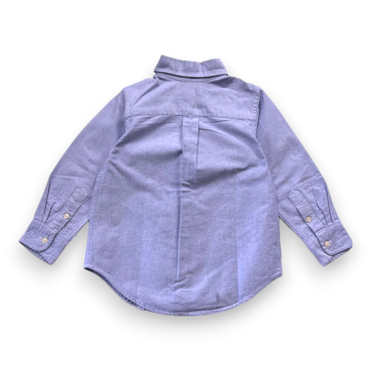 RALPH LAUREN - Chemise à manches longues bleue - 3 ans