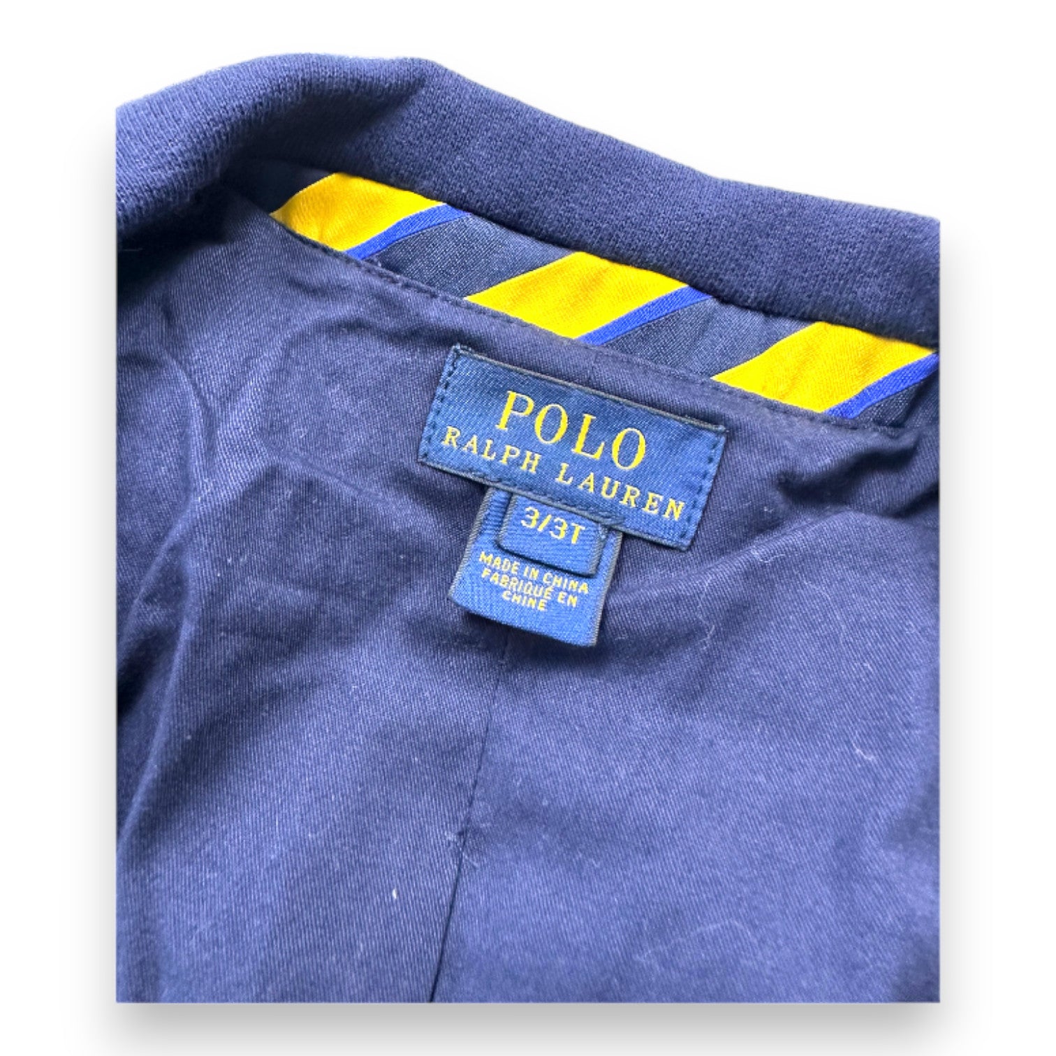 RALPH LAUREN - Veste de blazer bleu marine - 3 ans