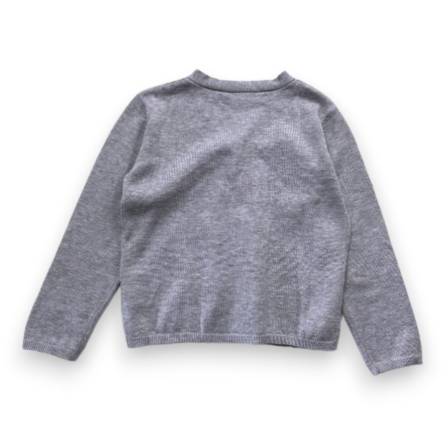 TARTINE & CHOCOLAT - Cardigan gris avec détails - 4 ans