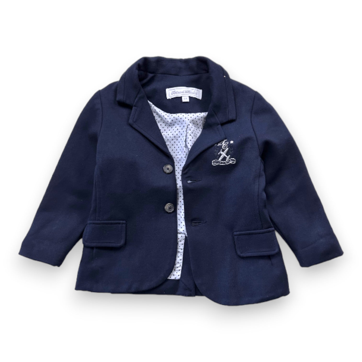 TARTINE & CHOCOLAT - Veste de blazer bleu marine - 2 ans