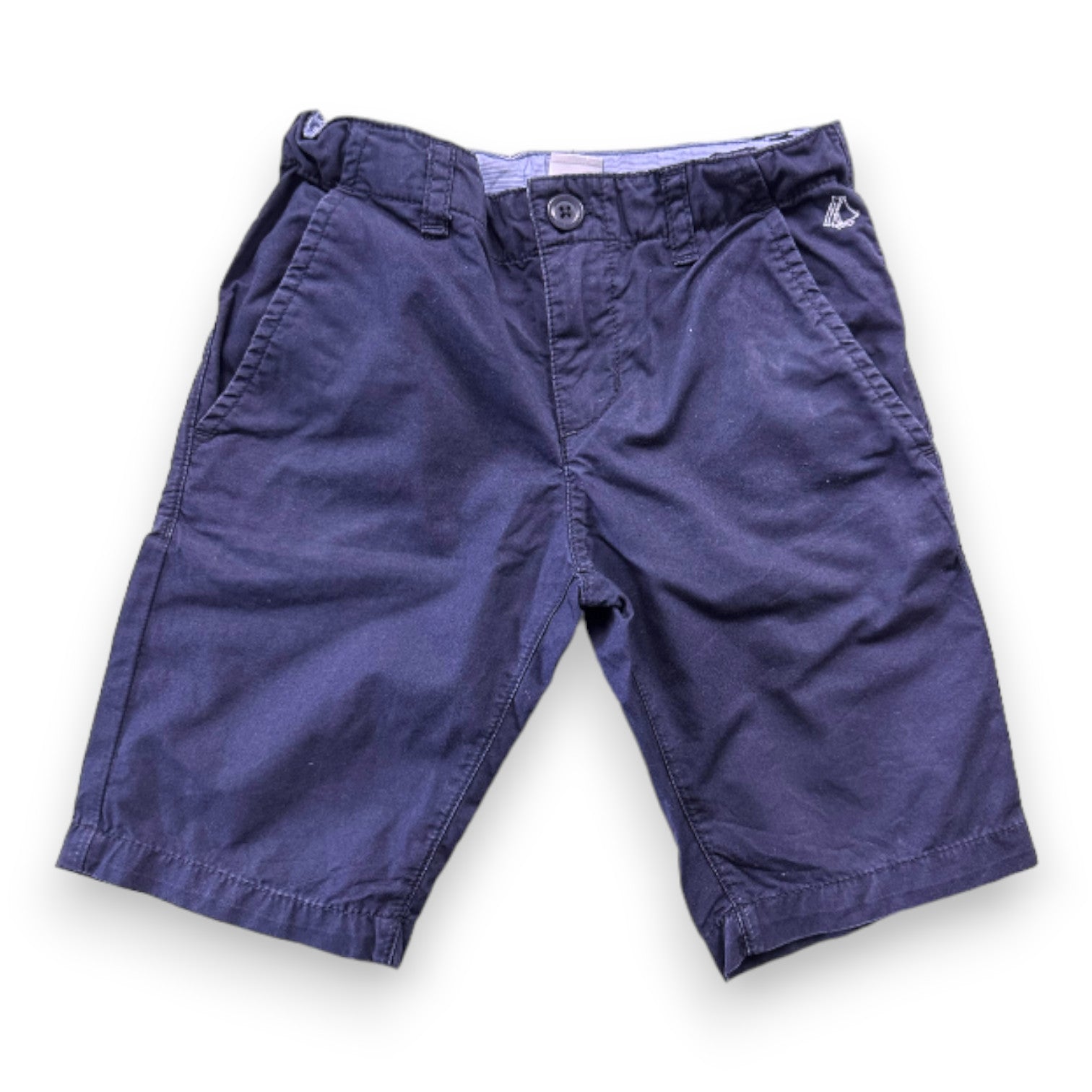 PETIT BATEAU - Short bleu marine - 5 ans