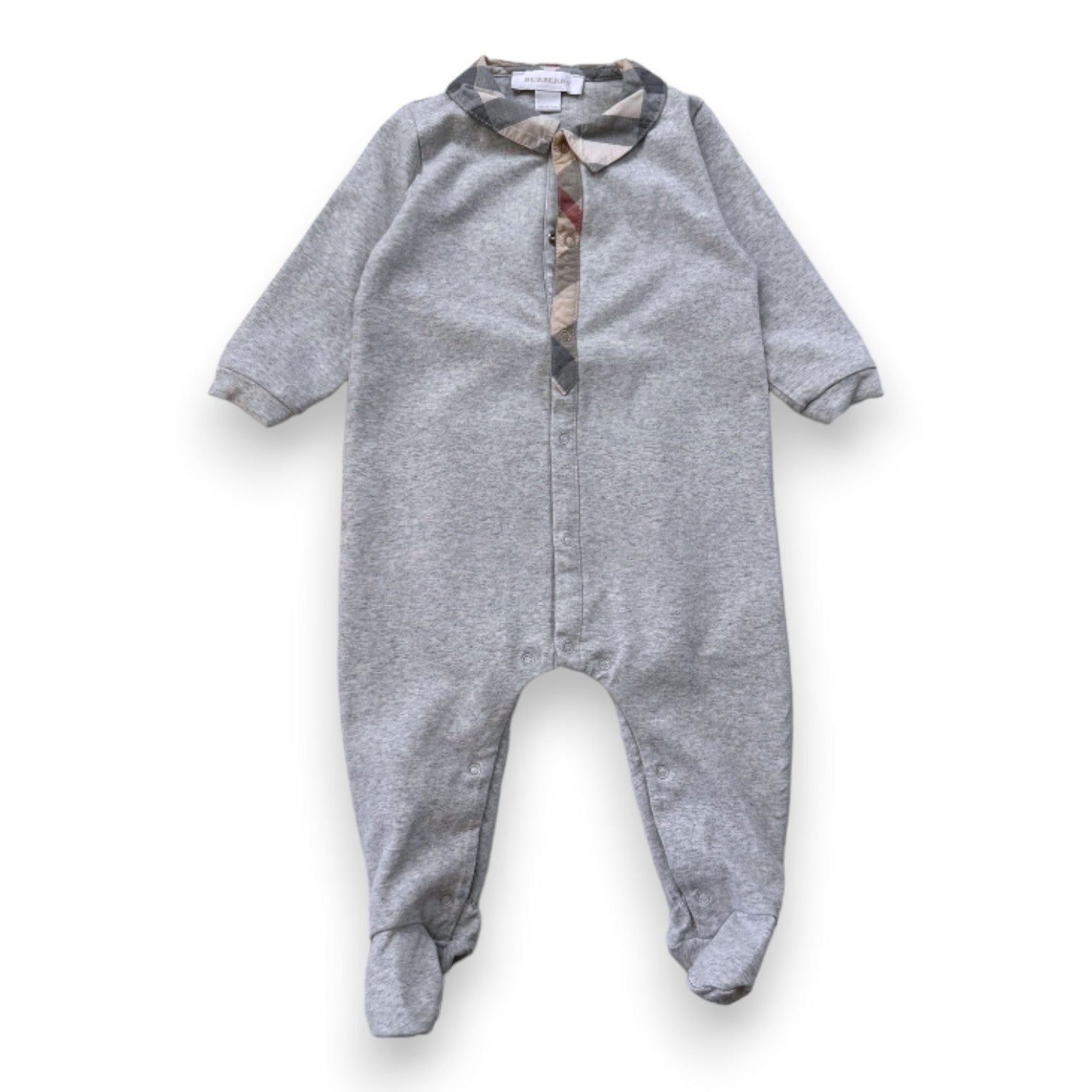 BURBERRY - Pyjama gris - 6 mois