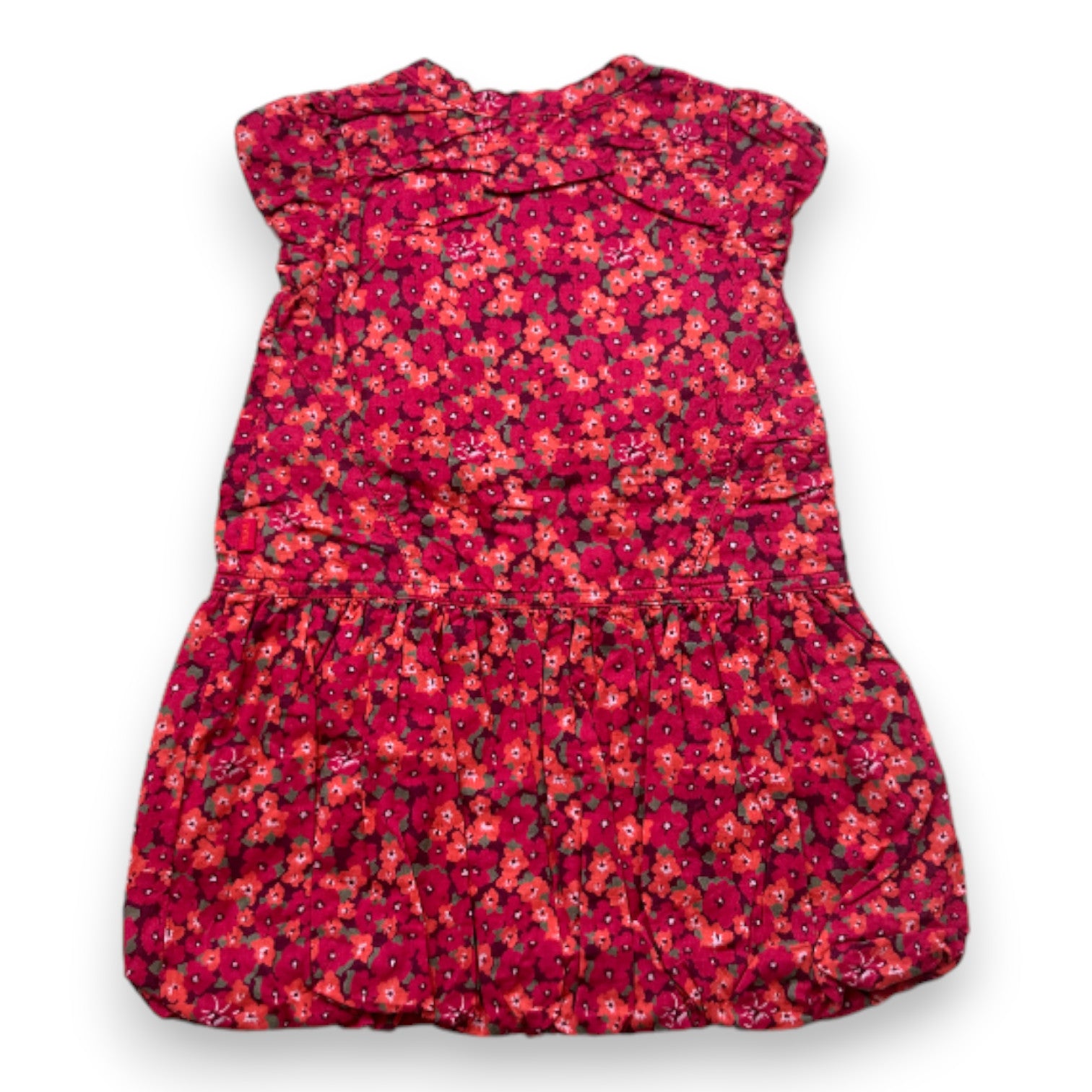 DKNY - Robe rose à fleurs - 18 mois