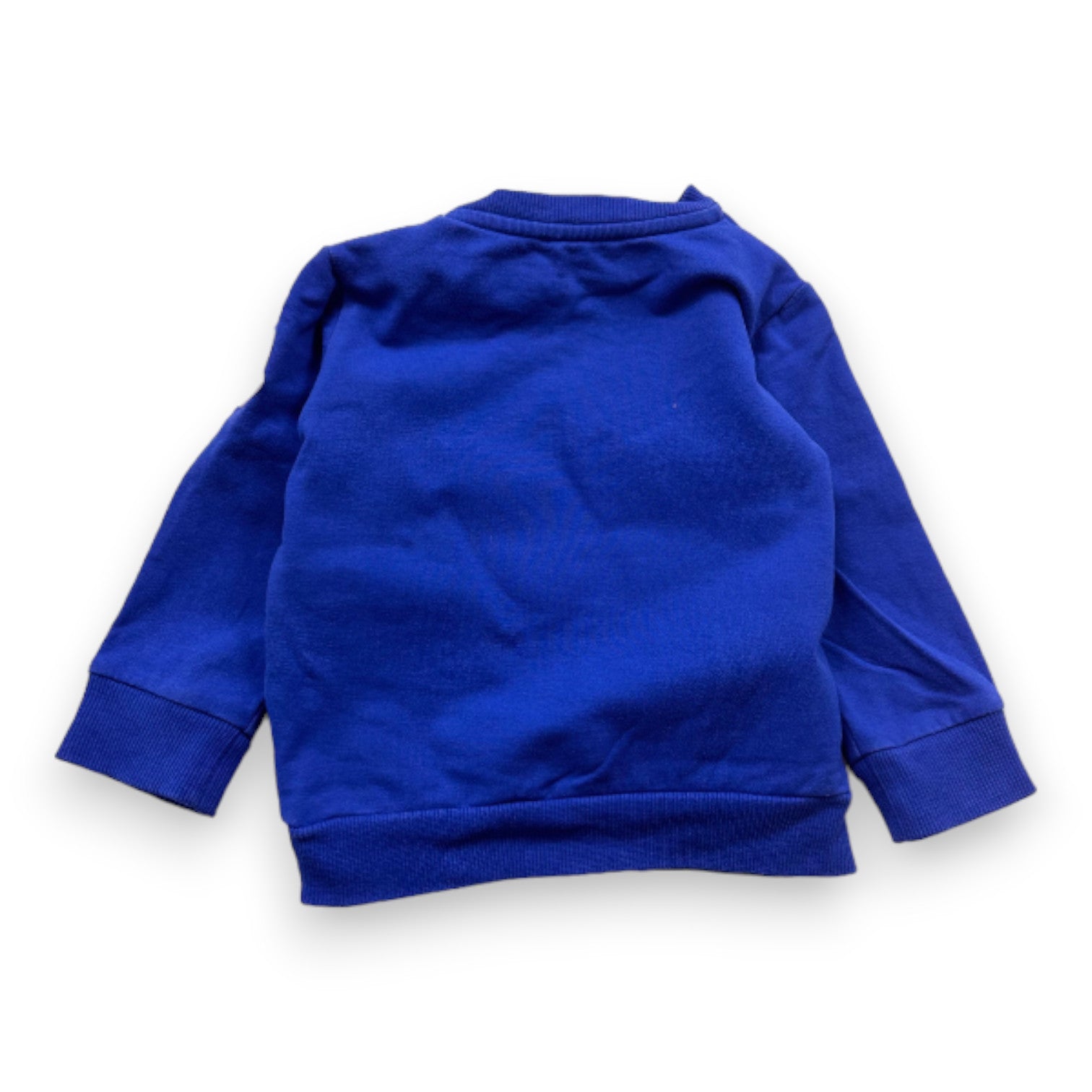 MONCLER - Sweat bleu "Moncler" - 9 mois