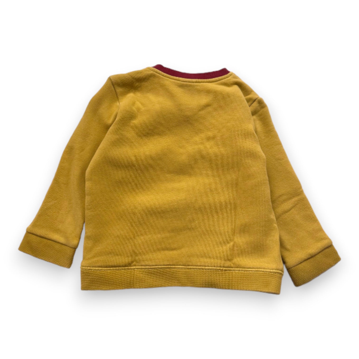 BONTON - Sweat jaune avec imprimé - 3 ans