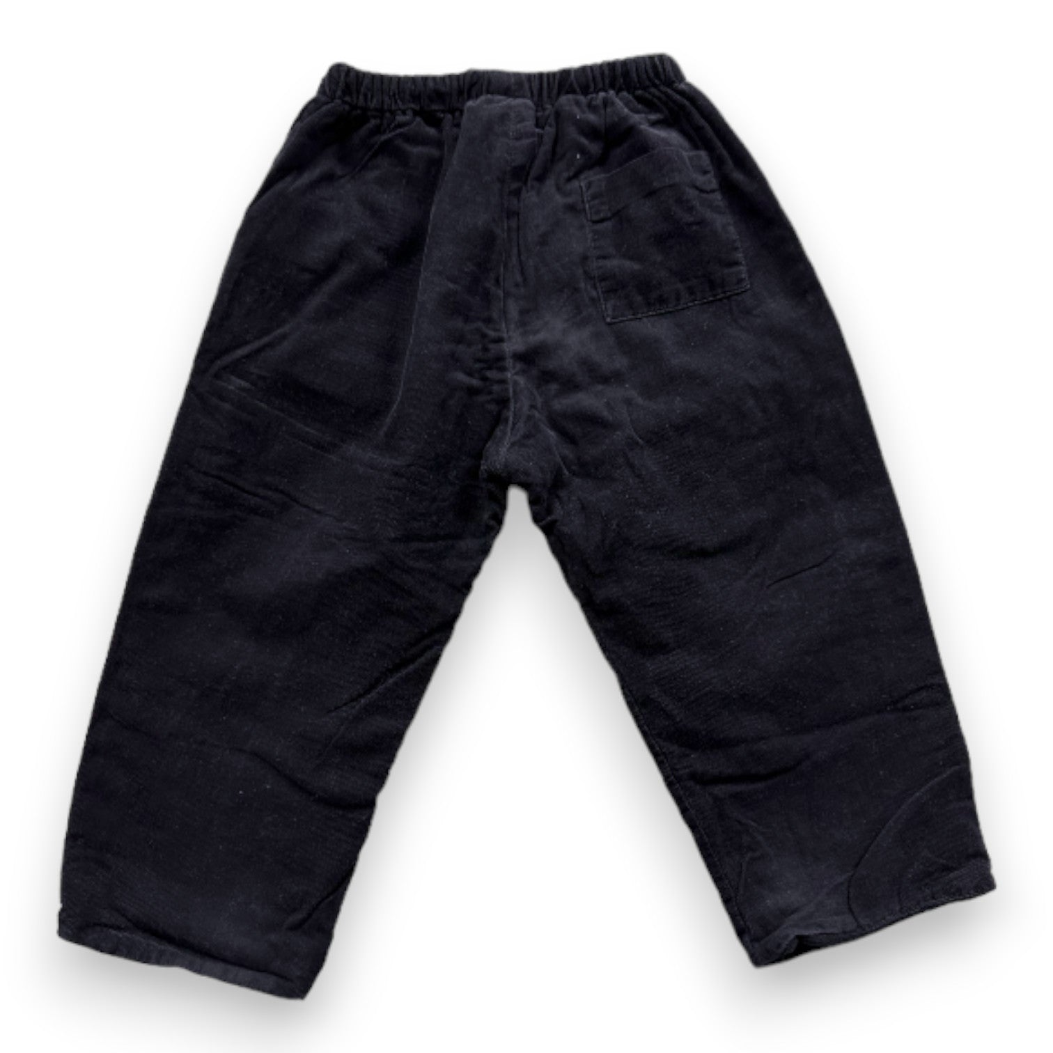 BONPOINT - Pantalon noir en velours - 2 ans