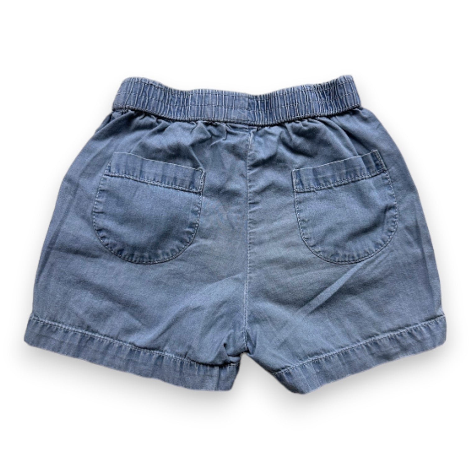 BONTON - Short bleu en jean - 2 ans