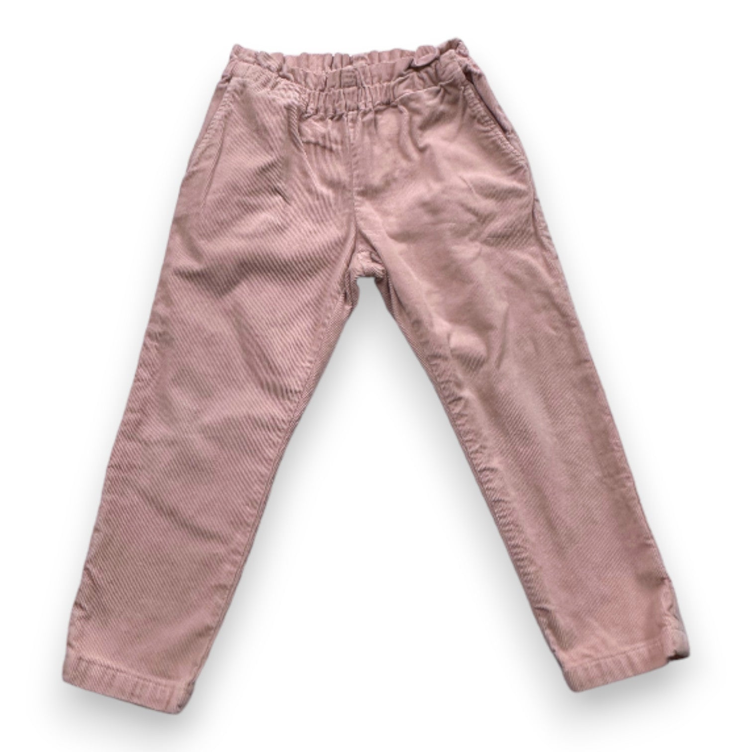 BONPOINT - Pantalon rose en velours - 4 ans