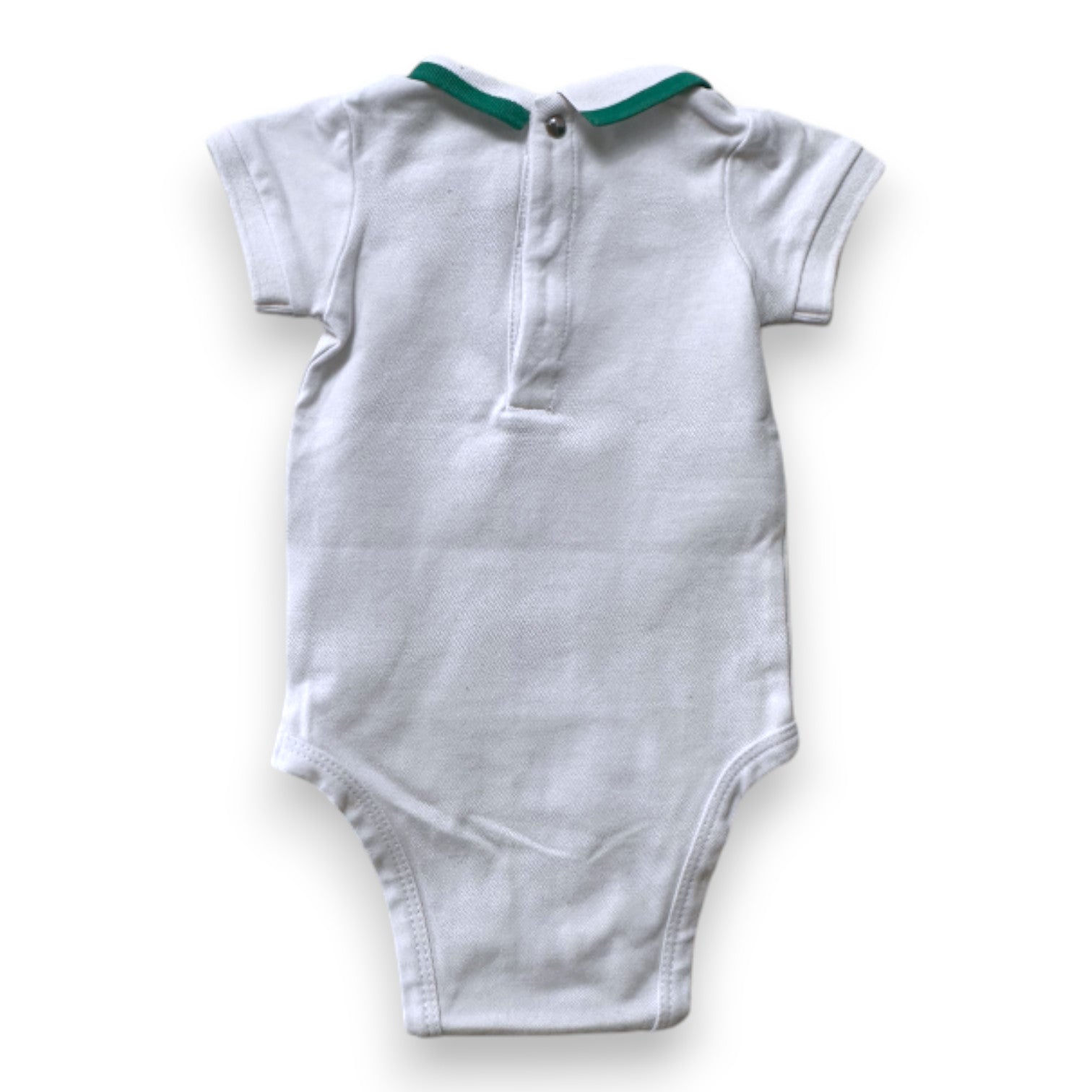 JACADI - Body polo blanc - 3 mois