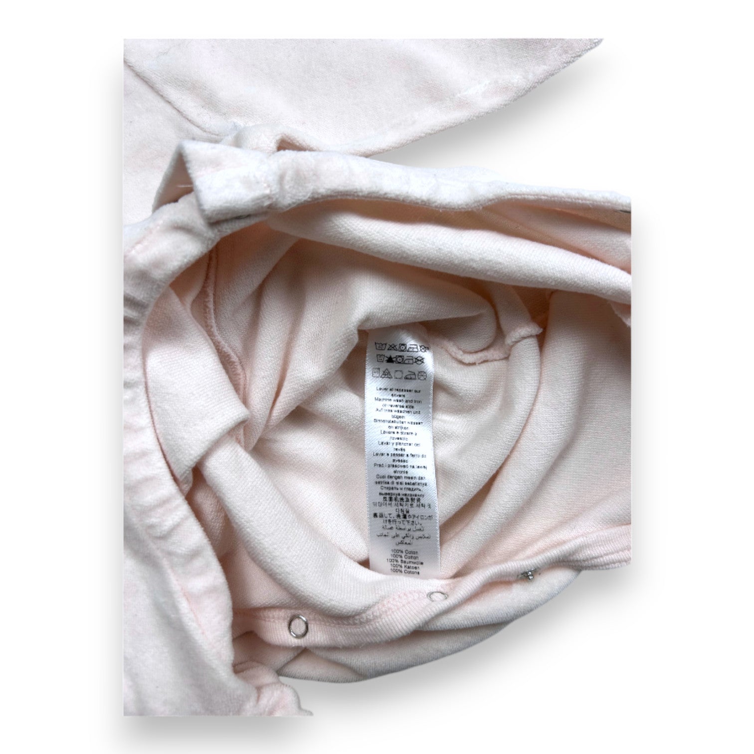 PETIT BATEAU - Pyjama rose - 12 mois