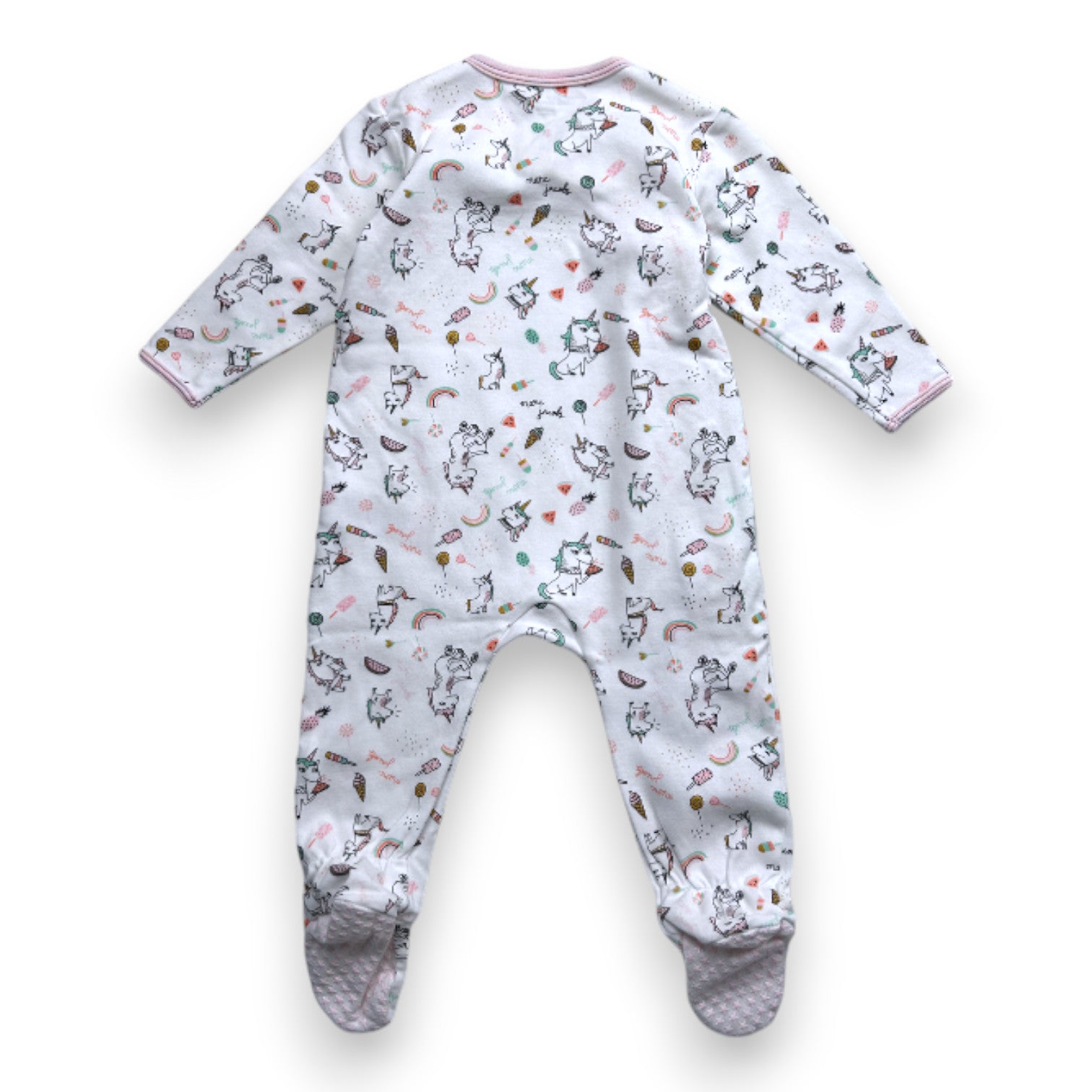 LITTLE MARC JACOBS - Pyjama blanc avec imprimés - 12 mois