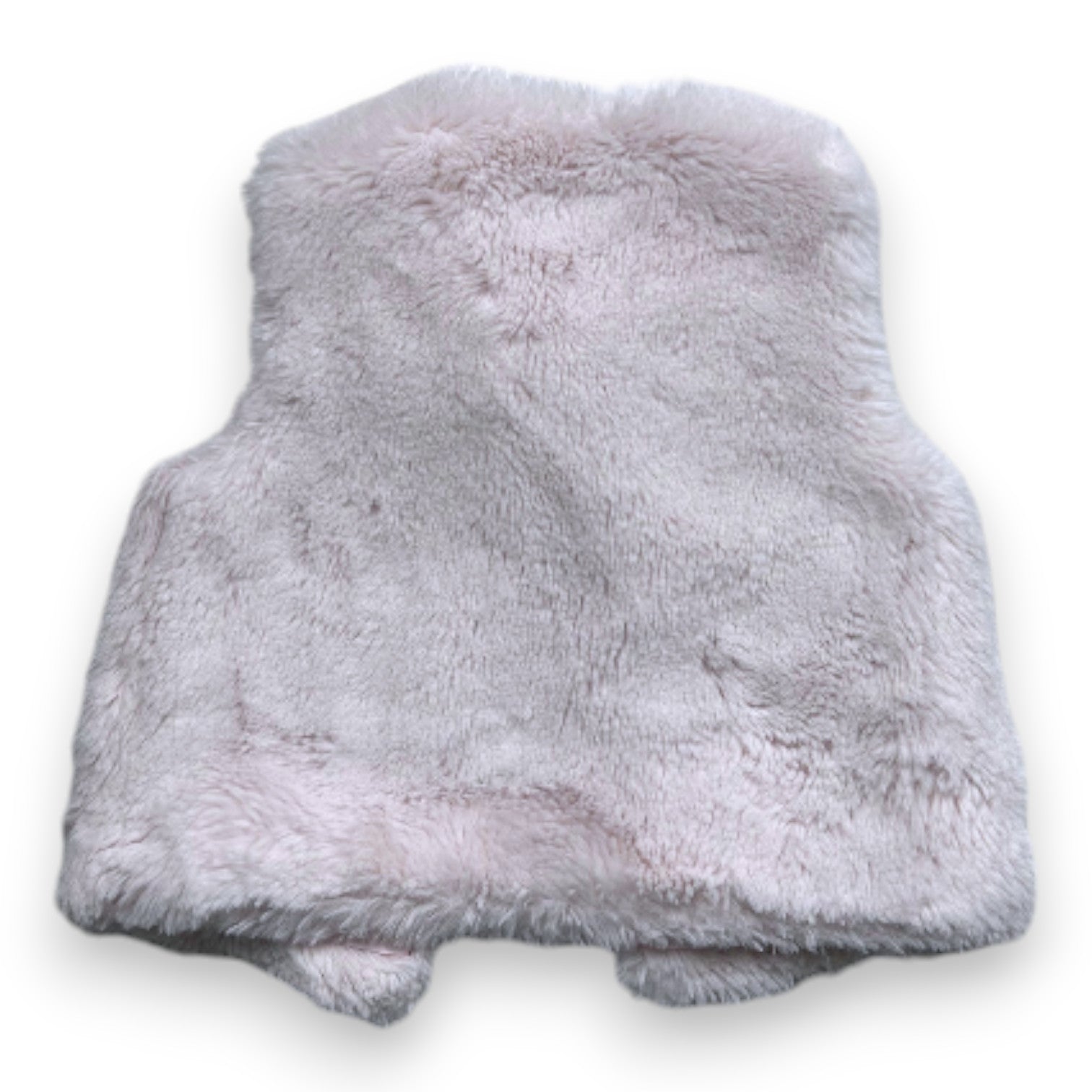 TARTINE & CHOCOLAT - Gilet sans manches en fausse fourrure rose - 12 mois