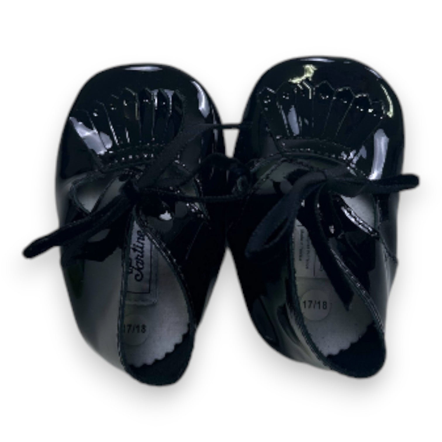 TARTINE & CHOCOLAT - Ballerines noires neuves - 17