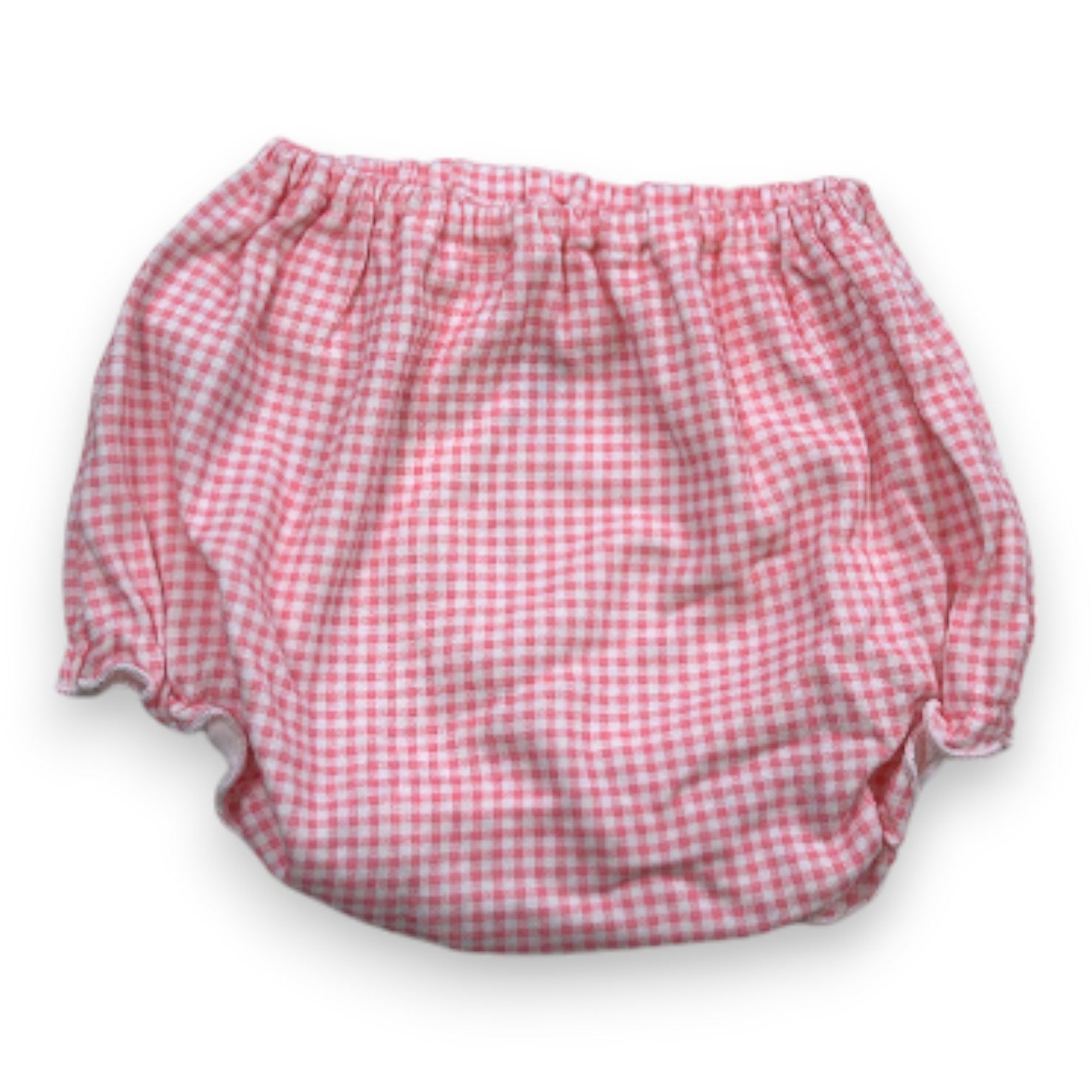 PETIT BATEAU - Bloomer rose vichy - 3 mois