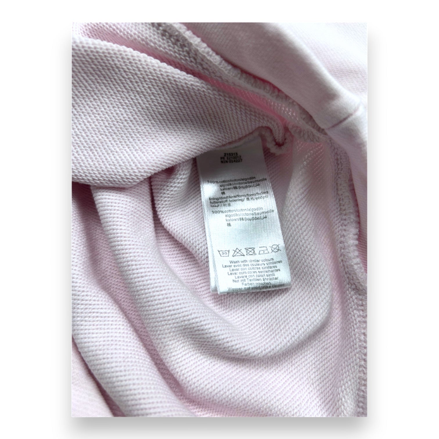 KARL LAGERFELD - Sweat rose avec imprimé - 2 ans