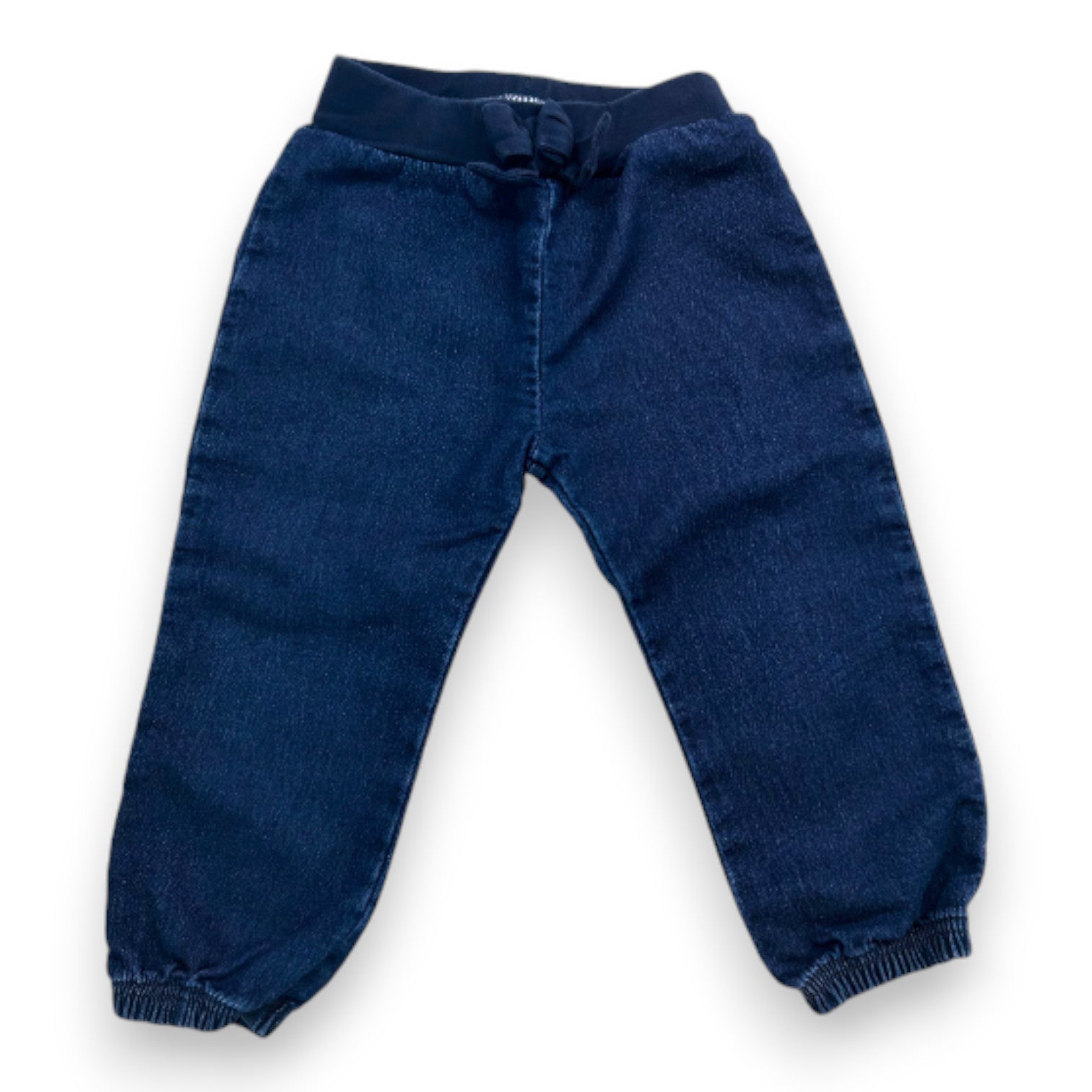 PETIT BATEAU - Jogging effet jean bleu - 2 ans