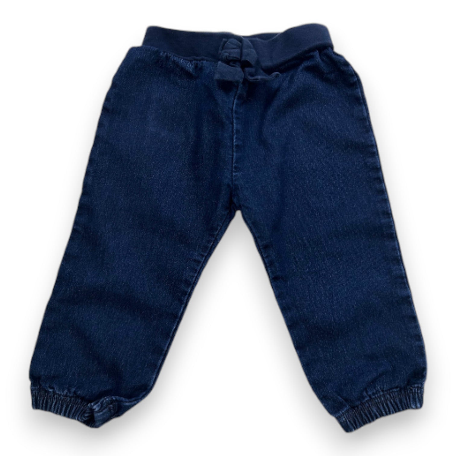 PETIT BATEAU - Jogging effet jean bleu - 18 mois