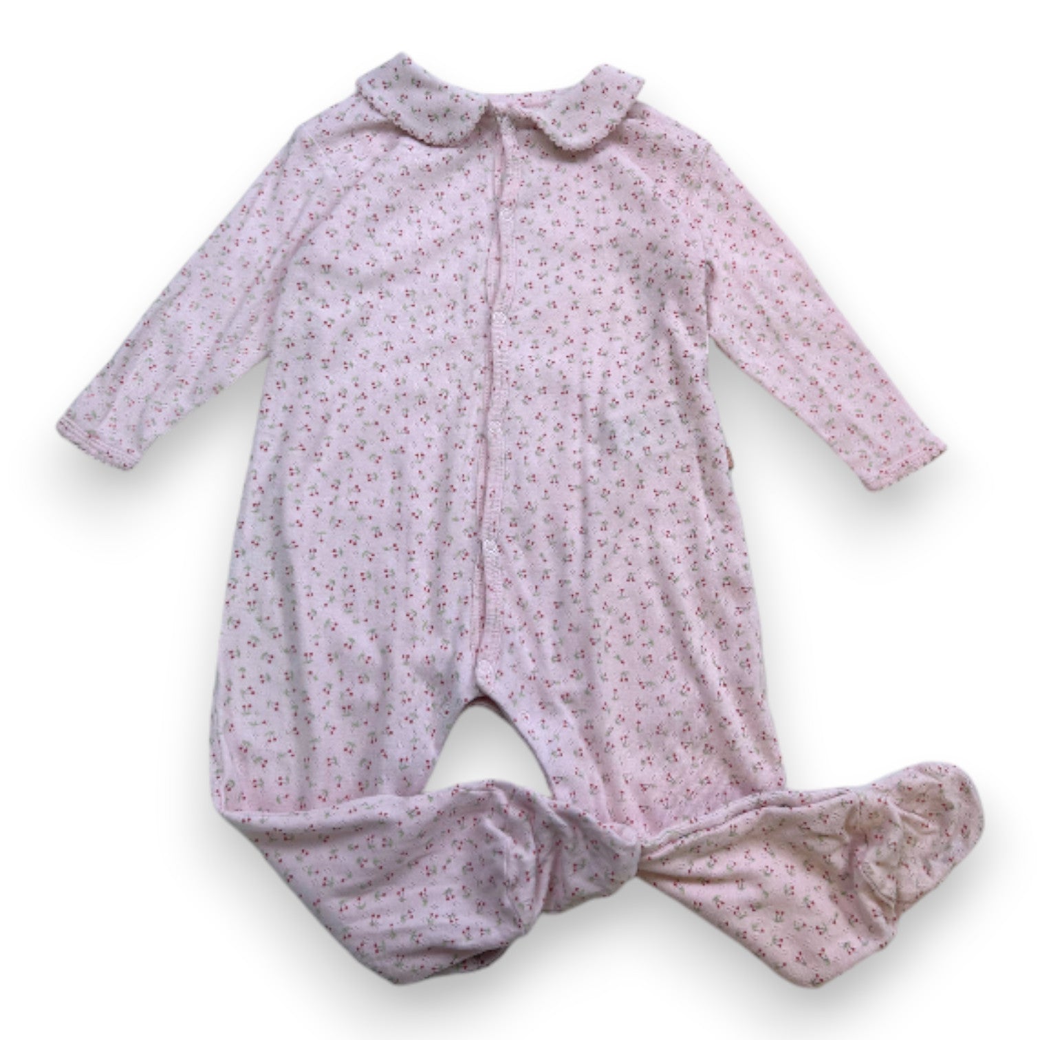 CARREMENT BEAU - Pyjama rose avec imprimés cerises - 18 mois