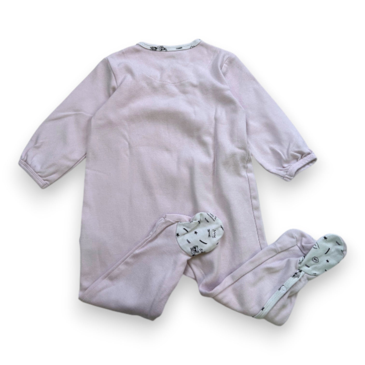 KARL LAGERFELD - Pyjama rose avec imprimé - 18 mois