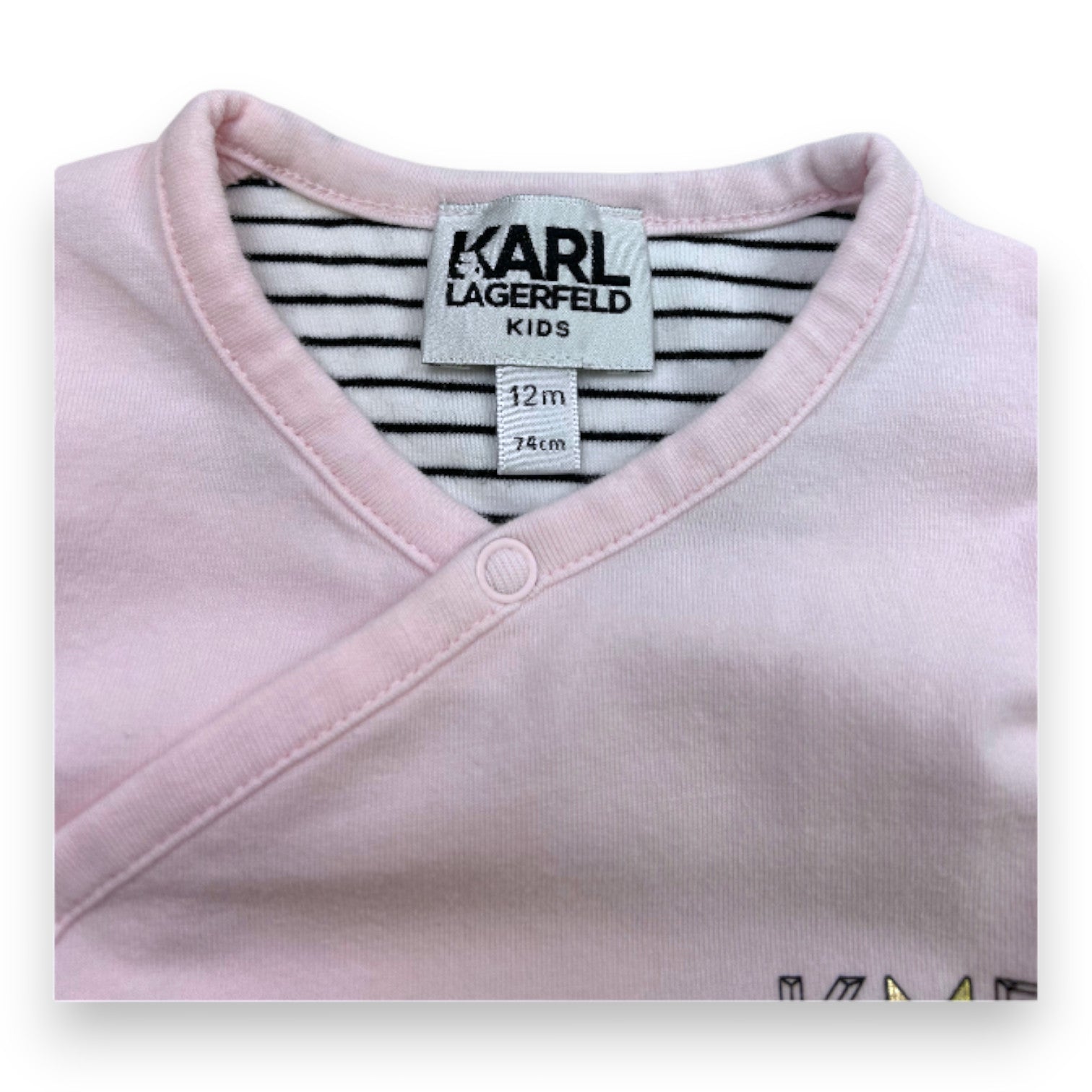 KARL LAGERFELD - Pyjama rose - 12 mois