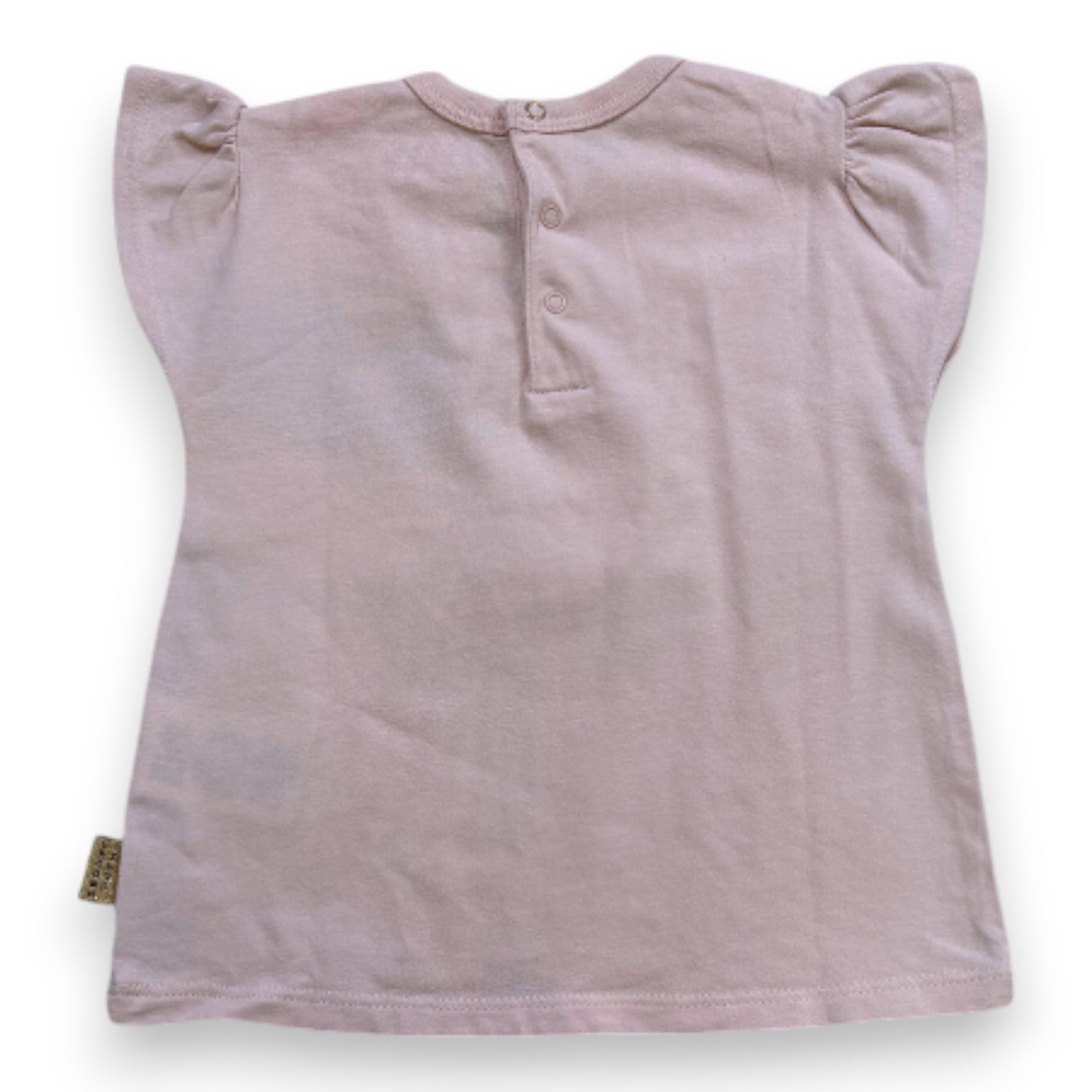 LITTLE MARC JACOBS - T-shirt rose à manches courtes avec imprimé - 18 mois