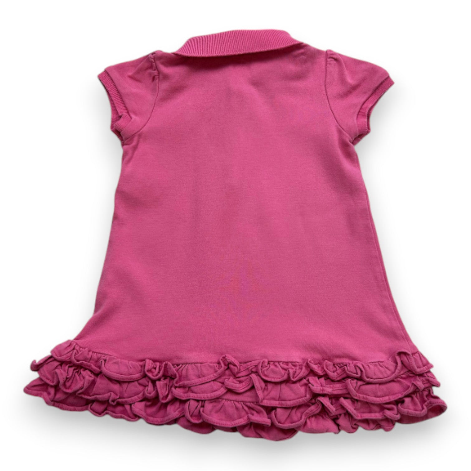 RALPH LAUREN - Robe rose à manches courtes - 2 ans