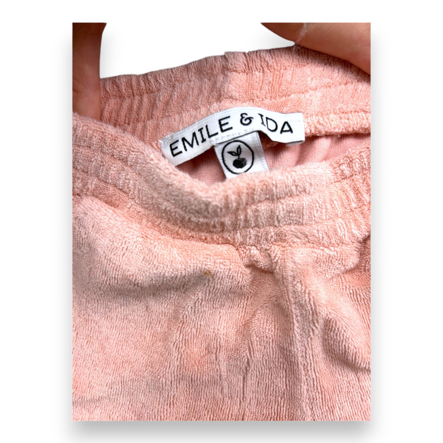 EMILE & IDA - Short en éponde rose - 2 ans