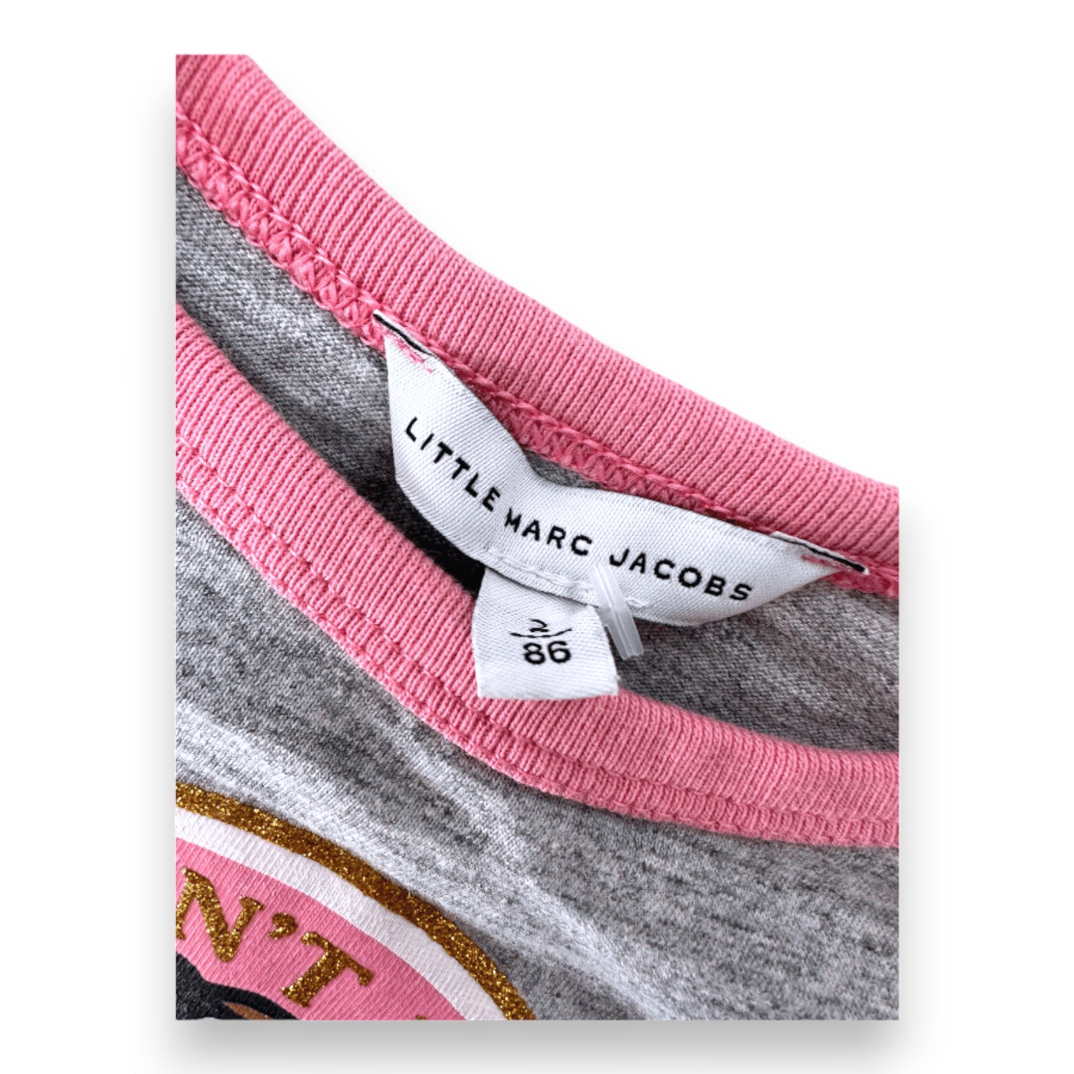 LITTLE MARC JACOBS - T-shirt à manches courtes avec imprimé - 2 ans