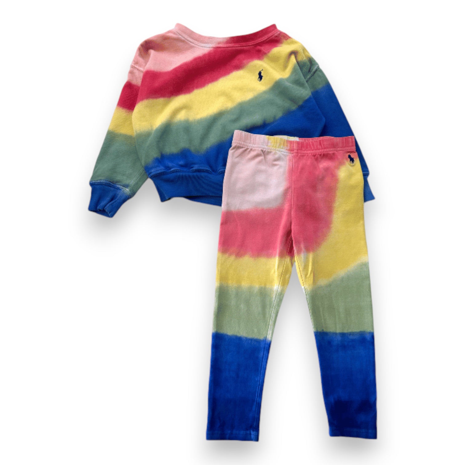 RALPH LAUREN - Ensemble sweat et legging multicolore - 3 ans