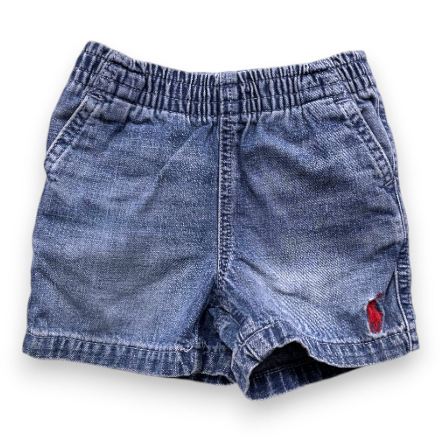 RALPH LAUREN - Short en jean bleu - 12 mois