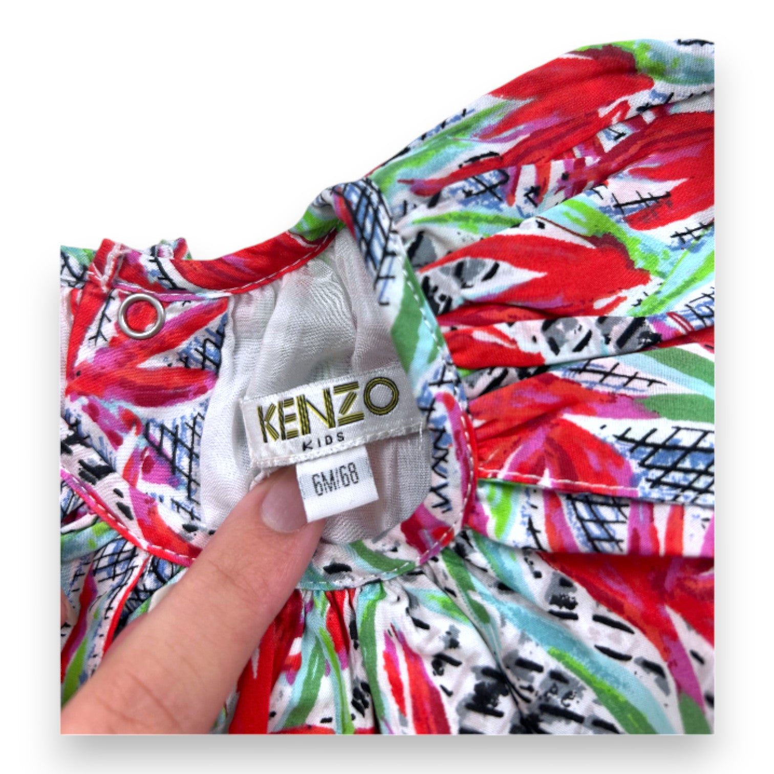 KENZO - Robe multicolore - 6 mois