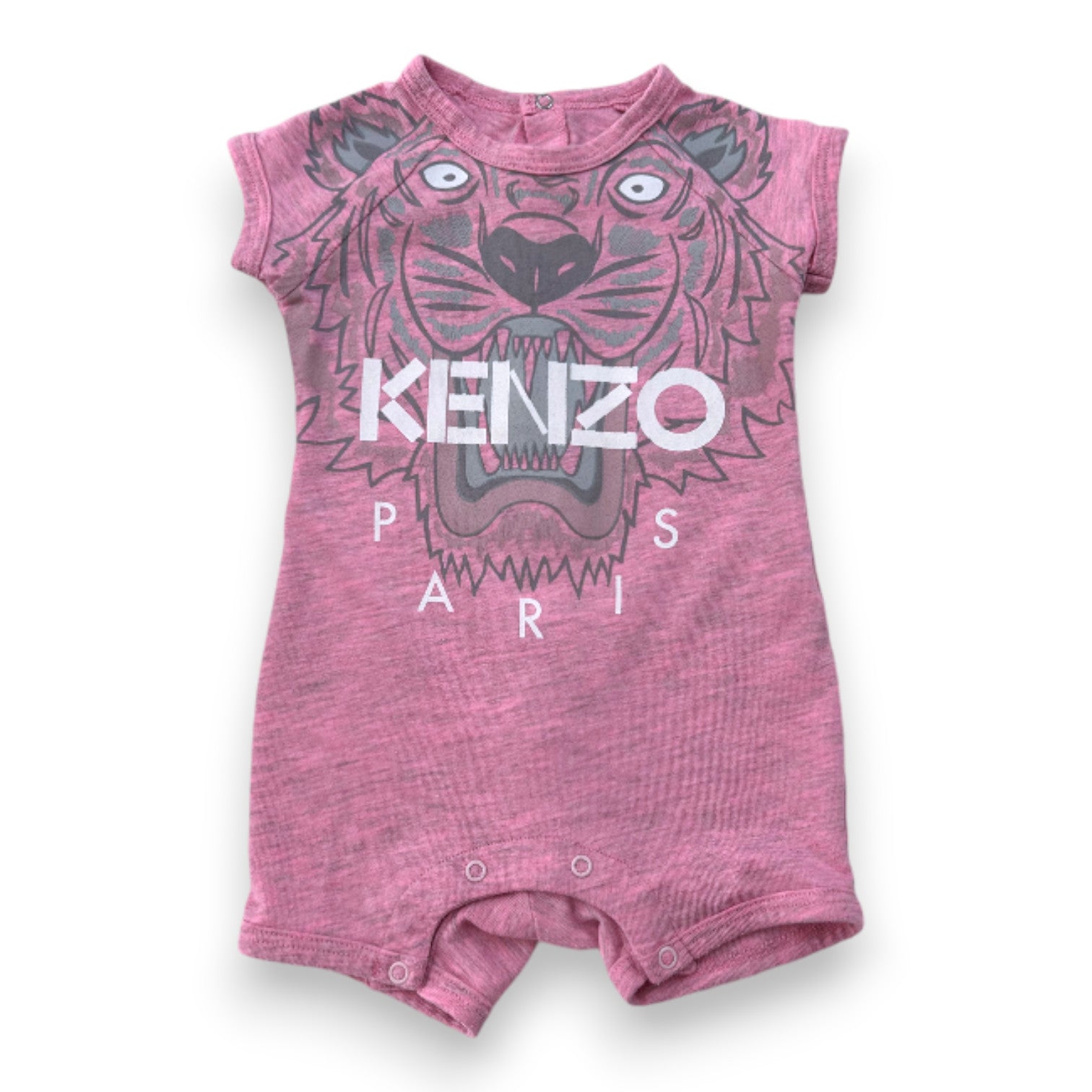 KENZO - Combinaison rose avec imprimé - 6 mois