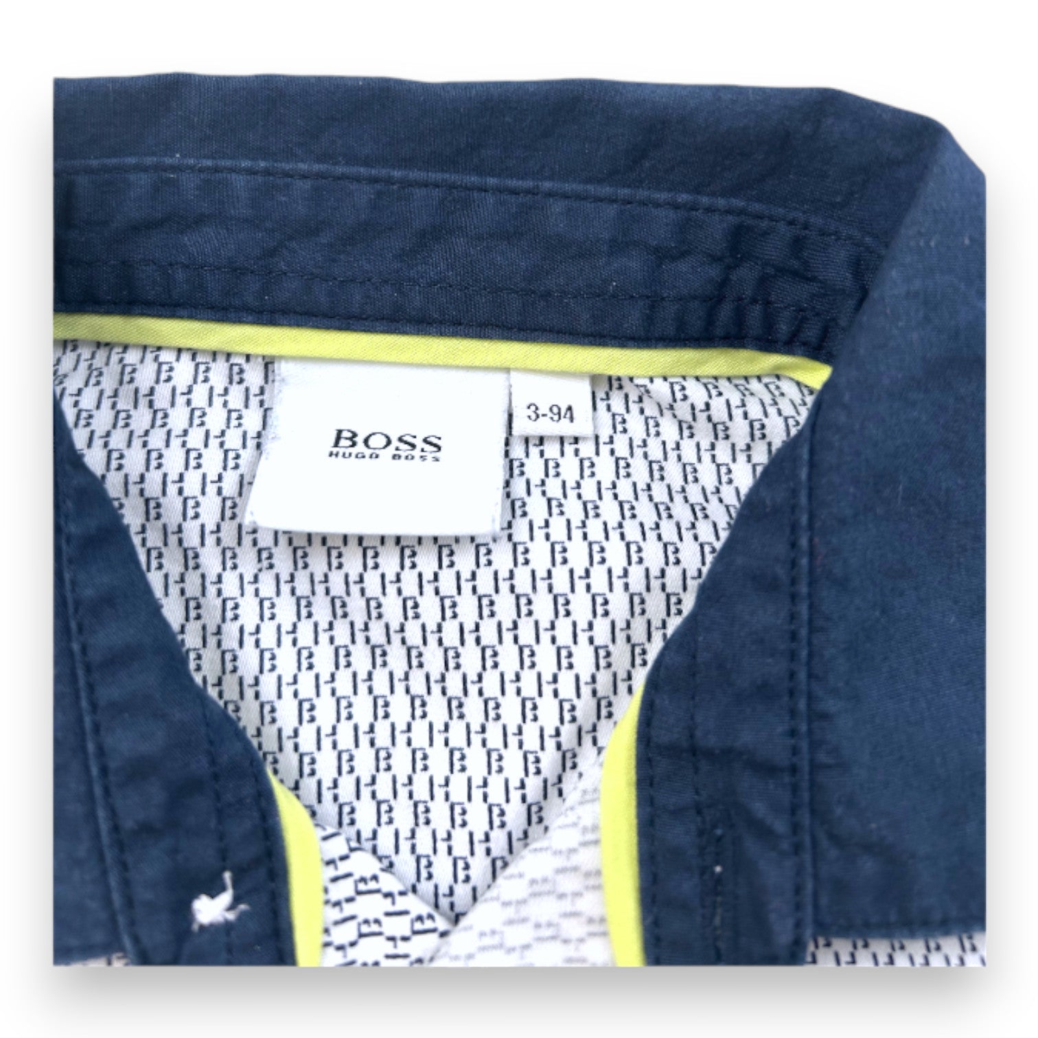 HUGO BOSS - Ensemble chemise et pantalon bleu - 3 ans