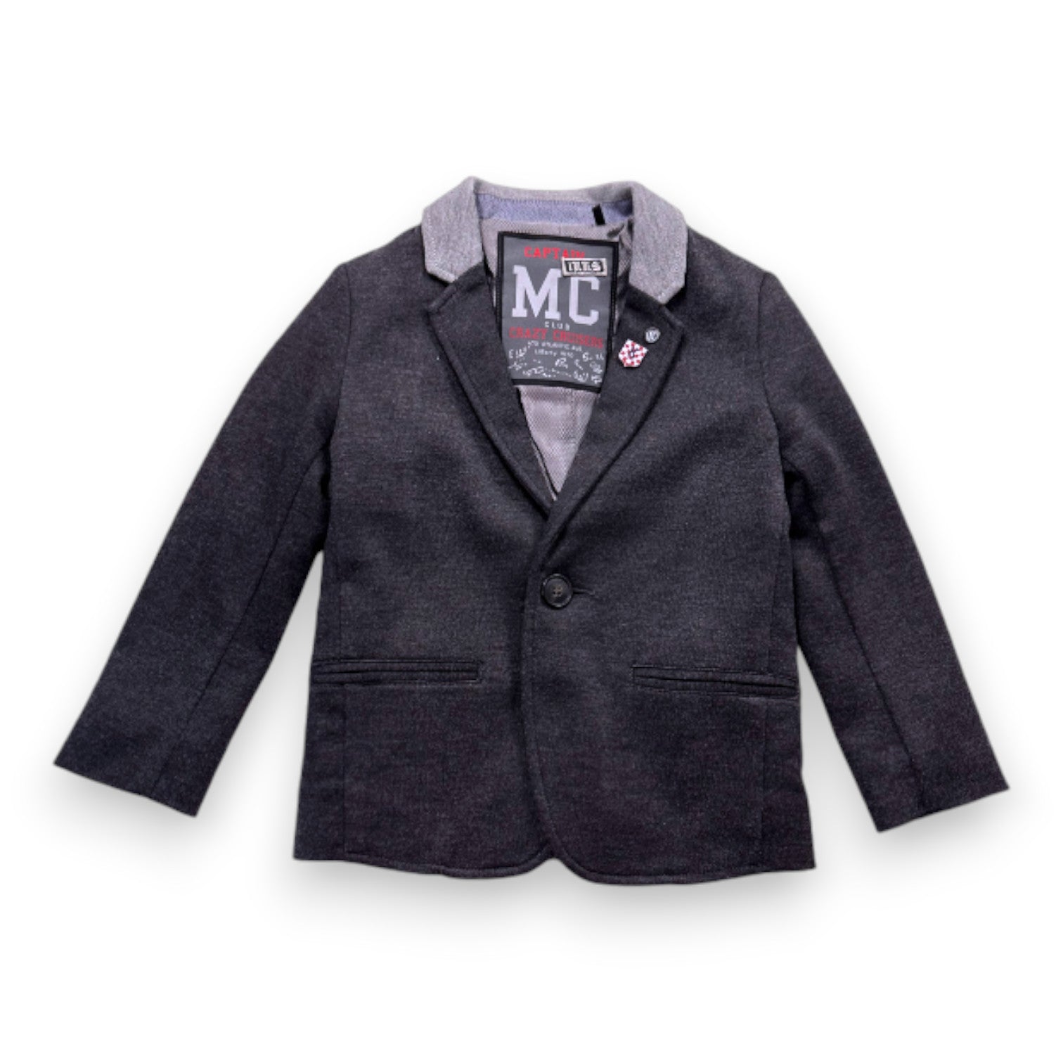 IKKS - Veste de blazer grise - 4 ans