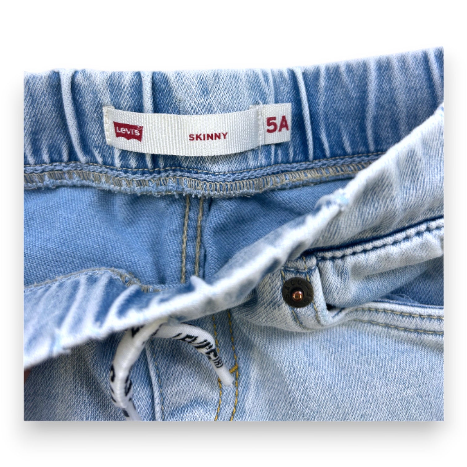 LEVI'S - Short bleu en jean - 5 ans