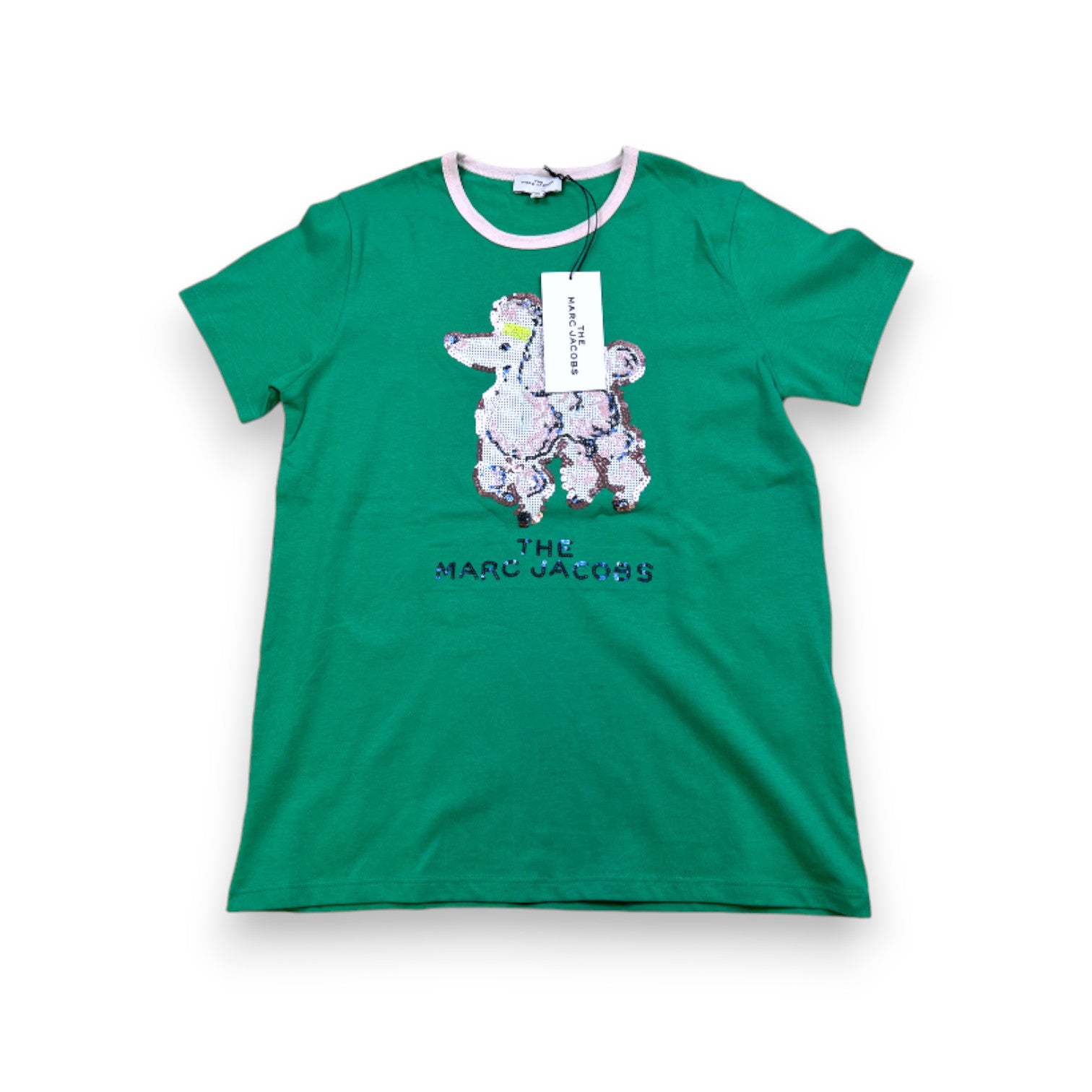 MARC JACOBS - T-shirt vert à manches courtes neuf - 12 ans