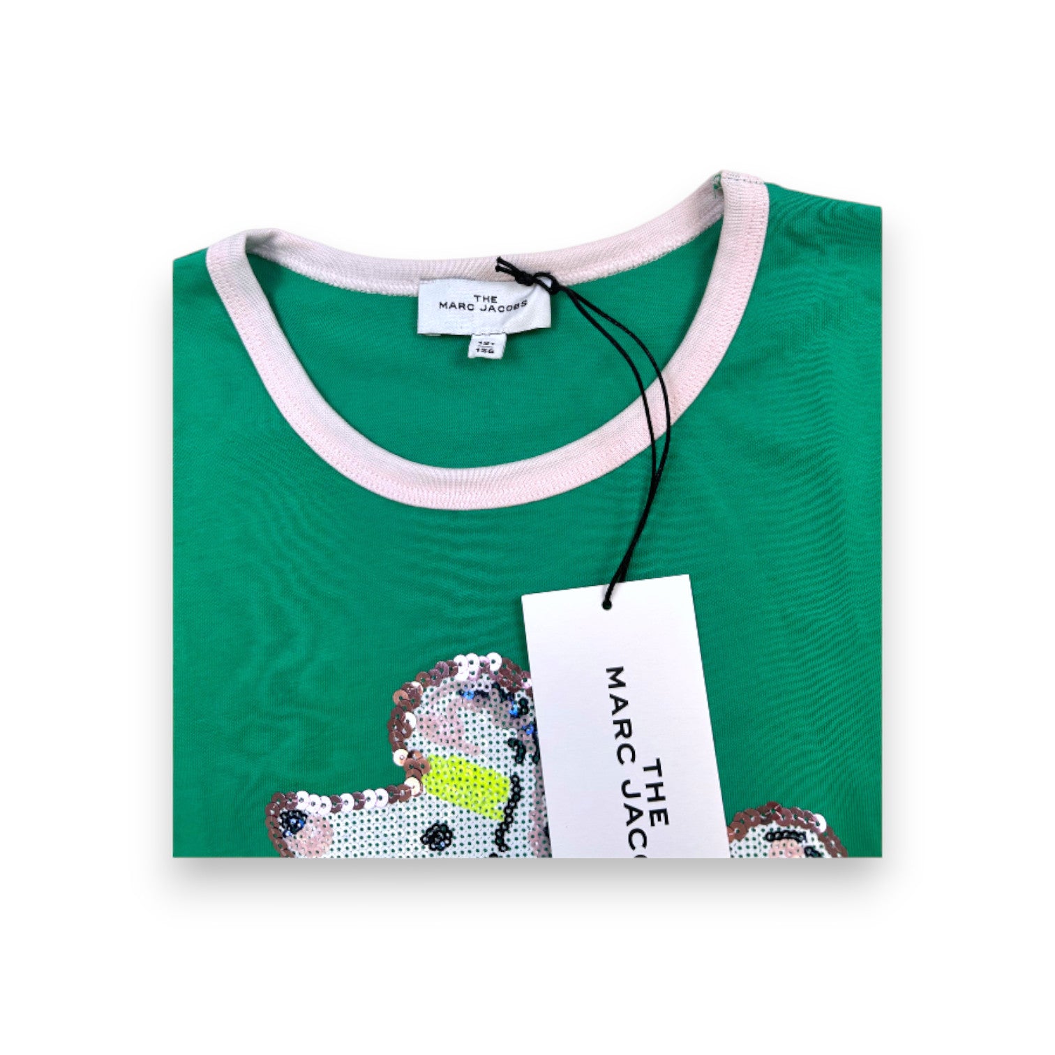 MARC JACOBS - T-shirt vert à manches courtes neuf - 12 ans