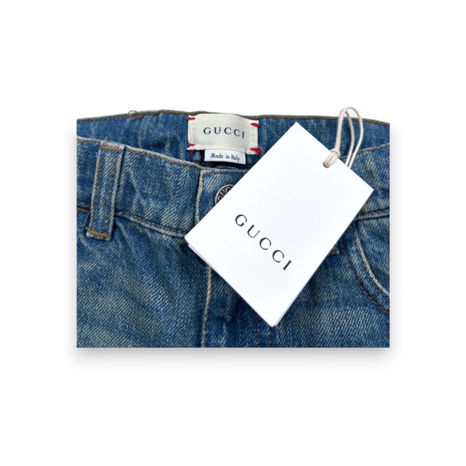 GUCCI - Jean bleu neuf - 6 ans