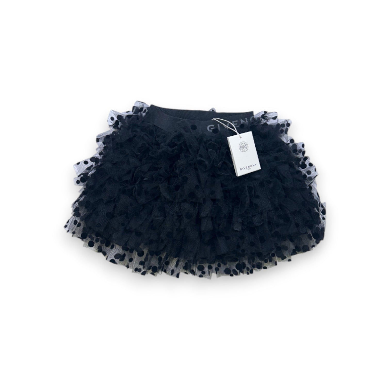 GIVENCHY - Jupe noire en tulle neuve - 4 ans