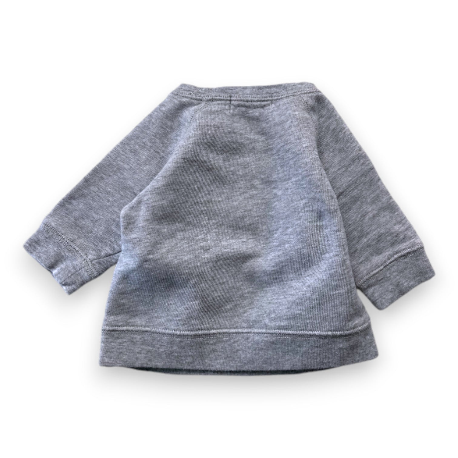 STELLA MCCARTNEY - sweat gris avec imprimé - 3 mois